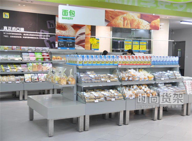 超市貨架_面包貨架