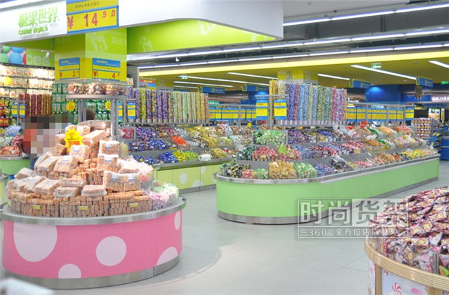 超市貨架_散裝食品貨架