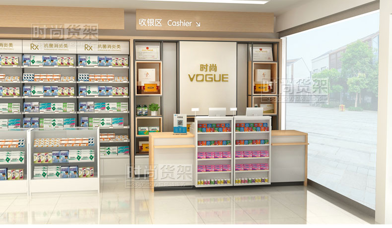 母嬰店收銀臺