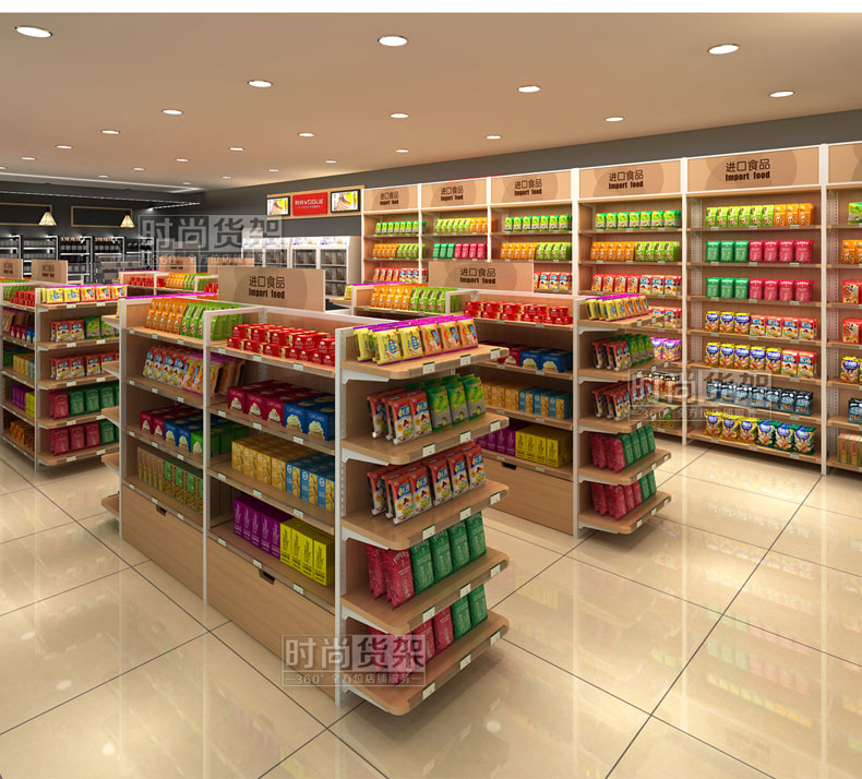 便利店貨架布局設計